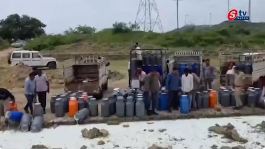 A massive fake milk racket has been busted in Gujarat